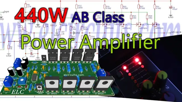 440W Class AB Power Amplifier